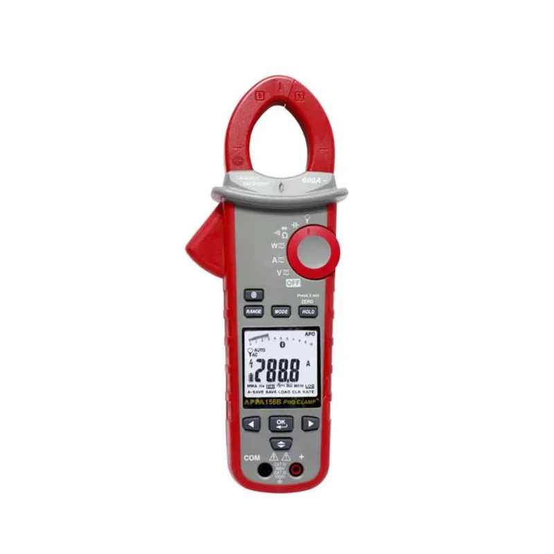 RS PRO Power Clamp Meter 600 A AC/DC 1000 V AC/DC True RMS with Bluetooth 156B