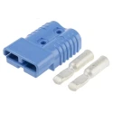 Anderson Power Products SB175 Series 2 Way Male Battery Connector, Straight Cable, 600V, 280A SB175