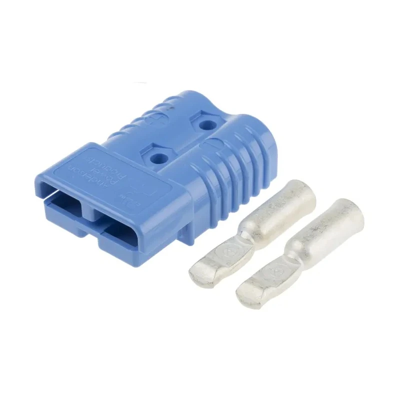 Anderson Power Products SB175 Series 2 Way Male Battery Connector, Straight Cable, 600V, 280A SB175