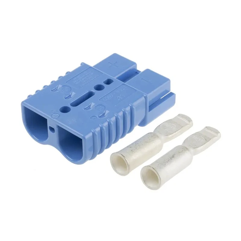 Anderson Power Products SB175 Series 2 Way Male Battery Connector, Straight Cable, 600V, 280A SB175