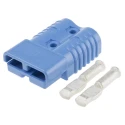 Anderson Power Products Series 2 Way Male Battery Connector, Straight Orientation, Polycarbonate Housing, 600V, 175A SB175