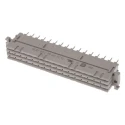 HARTING DIN 41612 48 Way 5.08 mm Pitch Through Hole Solder Type Class C2 3 Row Female Straight Connector 09062486835