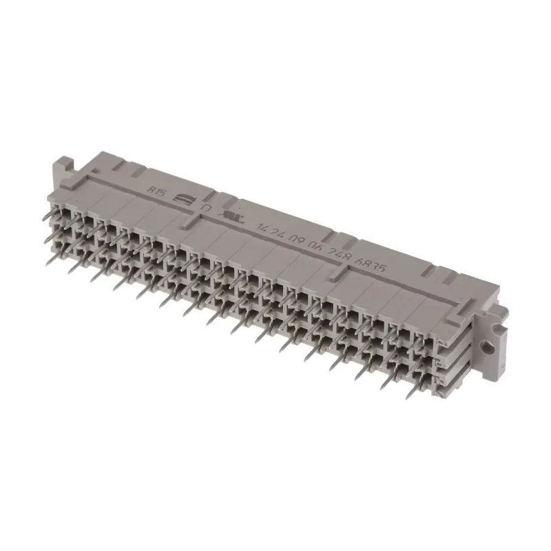 HARTING DIN 41612 48 Way 5.08 mm Pitch Through Hole Solder Type Class C2 3 Row Female Straight Connector 09062486835