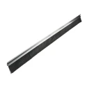 RS PRO Black Nylon Aluminium Brush Strip 60 mm, 45° h-Profile, Looped Insert 326-9959