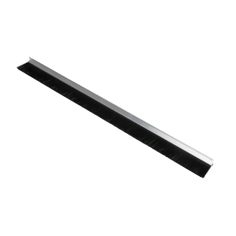 RS PRO Black Nylon Aluminium 90° F-Profile Brush Strip 60 mm 326-9943