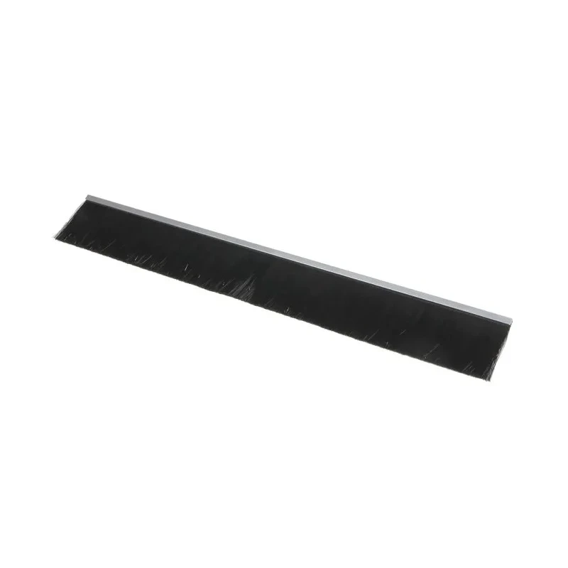 RS PRO Black Nylon Aluminium Brush Strip, Loop Insert Type, 115 mm Length, 12 mm Width, 129 mm Height, 90° F-Profile 326-9993