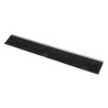 RS PRO Black Nylon Aluminium Brush Strip, Loop Insert Type, 115 mm Length, 12 mm Width, 129 mm Height, 90° F-Profile 326-9993