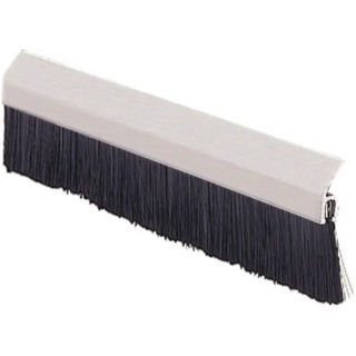 RS PRO Black Nylon, Aluminium Brush Strip, 150 mm 180° h-Profile 327-0000