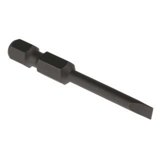 Facom Slotted Drive Screwdriver Bit 1/4 in Hex Drive, 3mm Blade Width, 0.5mm Thickness ES.603.5