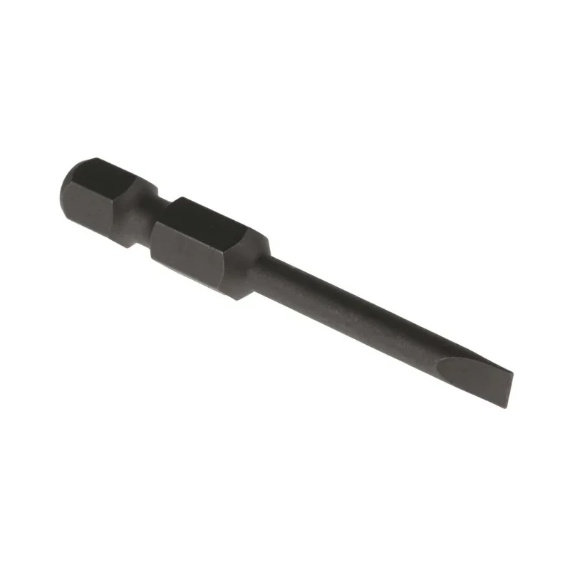 Facom Slotted Drive Screwdriver Bit 1/4 in Hex Drive, 3mm Blade Width, 0.5mm Thickness ES.603.5