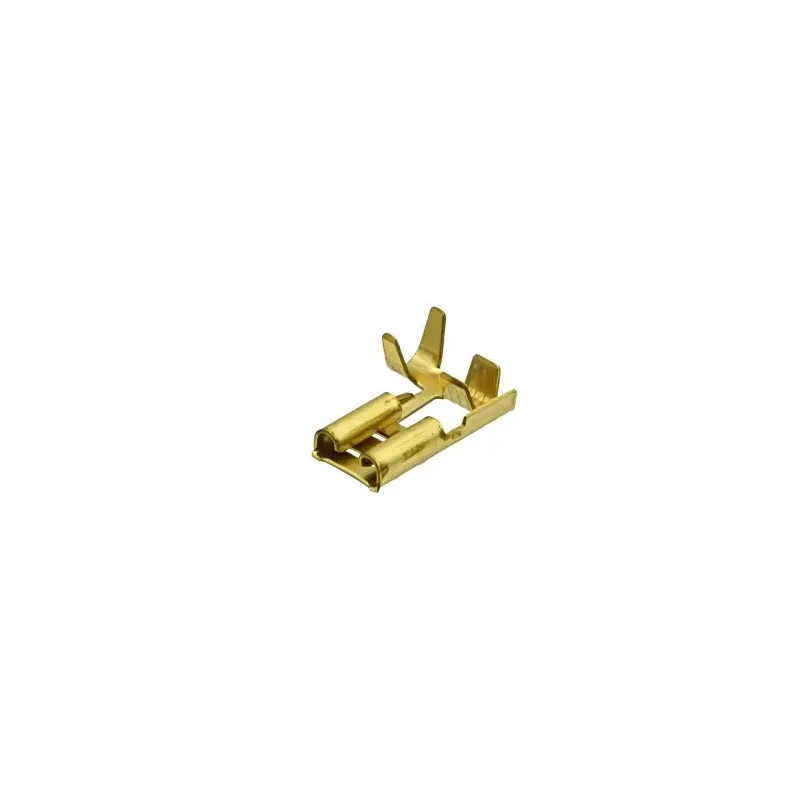 JST Silver Uninsulated Female Spade Connector Crimp 7.6 x 2.3 mm Tab Size 20 AWG to 18 AWG SFO-1.0T-250N