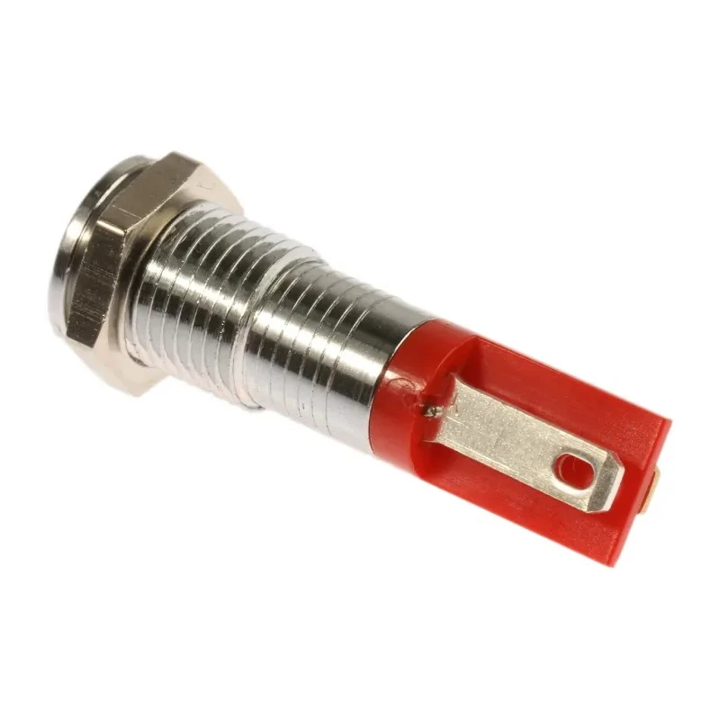 RS PRO Red Panel Mount Indicator, 2V dc, 20mA, Solder Tab Termination, Flush Bezel, Model 203-818