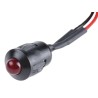 RS PRO Red Panel Mount Indicator 24V DC 20mA Lead Wire Termination Prominent Bezel 203-903