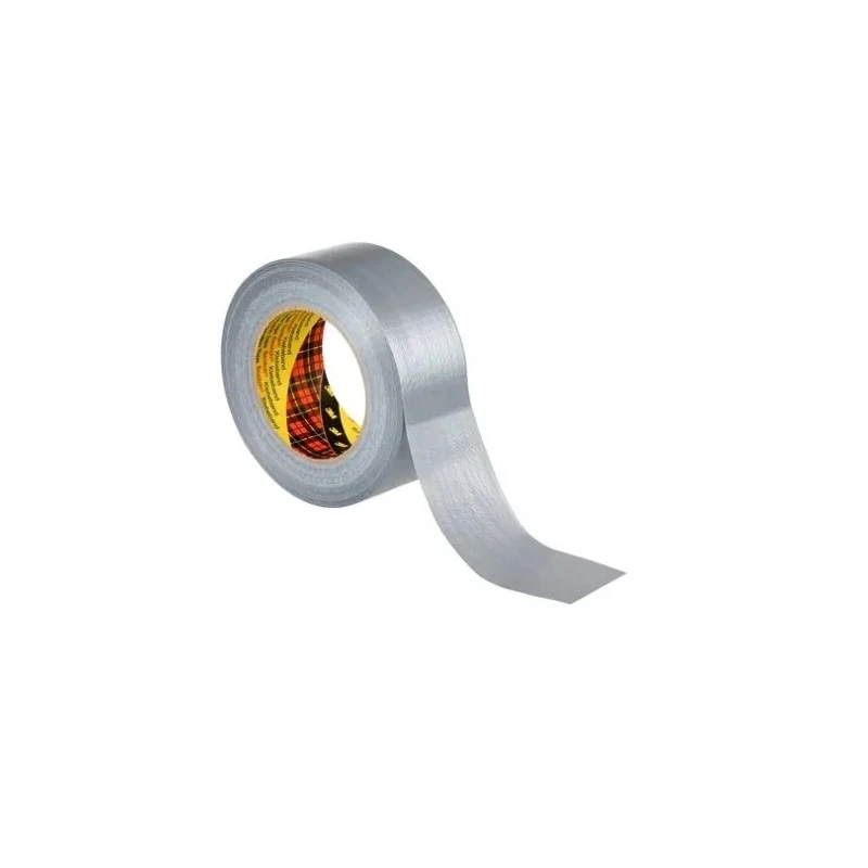 3M Heavy Duty Fabric Backed Silver Duct Tape 48mm Width 50m Length 2904 silver 48MMX50M