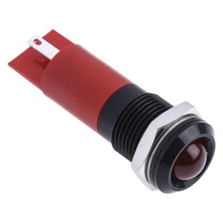 RS PRO Red Panel Mount Indicator 24V dc IP67 Prominent Bezel IP67 RS PRO