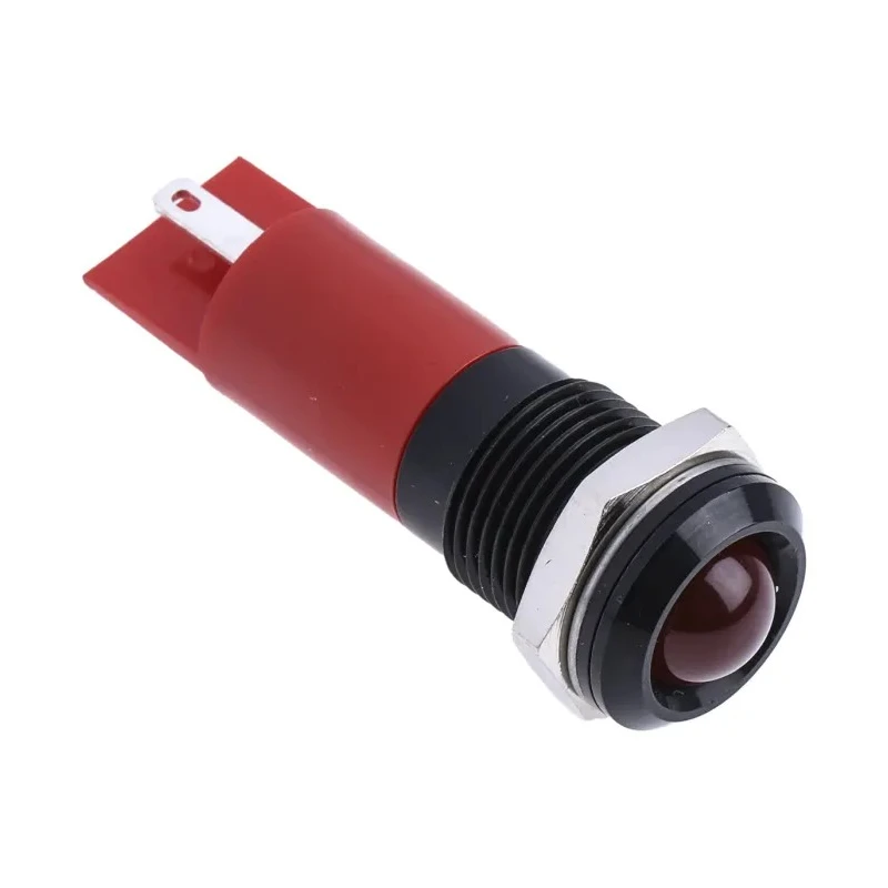RS PRO Red Panel Mount Indicator 24V dc IP67 Prominent Bezel IP67 RS PRO
