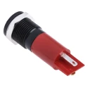 RS PRO Red Panel Mount Indicator 24V dc IP67 Prominent Bezel IP67 RS PRO
