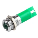RS PRO Green Panel Mount Indicator 2V dc 20mA Solder Tab Termination Prominent Bezel 203-997