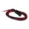 RS PRO Green Panel Mount Indicator 24V DC 20mA Lead Wire Termination Recessed Bezel 204-091