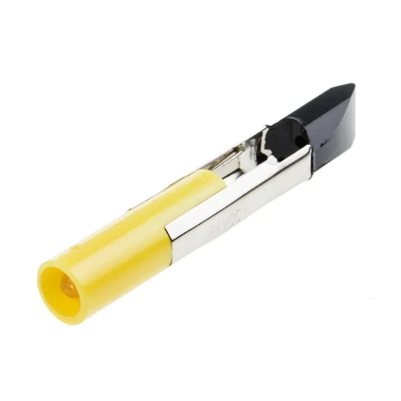 RS PRO Yellow Indicator Lamp Single Chip LED, 24 V AC/DC, 6.8 mm Diameter 204-158