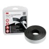 3M Black Hook & Loop Tape, Rubber Adhesive, 25mm Width x 2.5m Length, Dual Lock Interlocking Fastener 3M SJ354B 25mm x2,5m