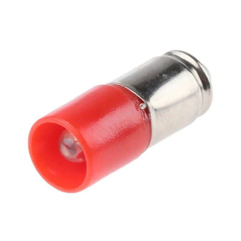 RS PRO Red Single Chip Indicator Lamp Midget Groove Base 6 mm Diameter 28 V ac/dc 14 mA 203-773