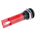 RS PRO Red Panel Mount Indicator, 130V AC, 6mA, IP67 Rated, Prominent Bezel IP67