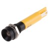 RS PRO Yellow Panel Mount Indicator 24 V AC/DC, 20mA, Solder Tab Termination, IP67, Recessed 205-274