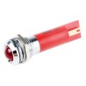 RS PRO Red Panel Mount Indicator, 130V AC, 6mA, IP67 Rated, Prominent Bezel IP67