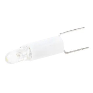 RS PRO White Indicator Lamp Single Chip 28 V AC DC 4.25 mm Diameter 205-404