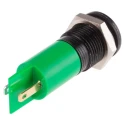 RS PRO Green Panel Mount Indicator, 24V DC, 36V DC, Prominent Bezel 205-448