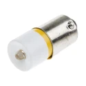 RS PRO Yellow Indicator Lamp Single Chip 230V AC BA9 Base 10mm Diameter 205-583