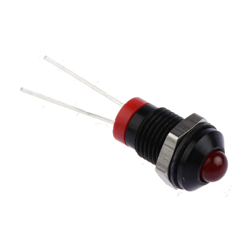RS PRO Red Panel Mount Indicator 2V DC 20mA IP67 Prominent Bezel IP67