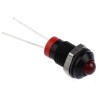 RS PRO Red Panel Mount Indicator 2V DC 20mA IP67 Prominent Bezel IP67