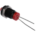 RS PRO Red Panel Mount Indicator 2V DC 20mA IP67 Prominent Bezel IP67
