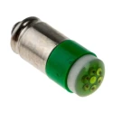 RS PRO Green Indicator Lamp Multichip 28V DC Midget Groove Base 6 mm Diameter 204-681