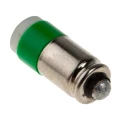 RS PRO Green Indicator Lamp Multichip 28V DC Midget Groove Base 6 mm Diameter 204-681