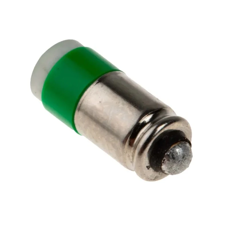 RS PRO Green Indicator Lamp Multichip 28V DC Midget Groove Base 6 mm Diameter 204-681