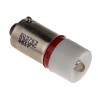 RS PRO Red Indicator Lamp Single Chip 230V AC BA9 Base 10mm Diameter 205-763