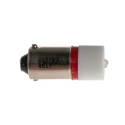 RS PRO Red Indicator Lamp Single Chip 230V AC BA9 Base 10mm Diameter 205-763