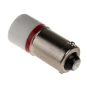 RS PRO Red Indicator Lamp Single Chip 230V AC BA9 Base 10mm Diameter 205-763