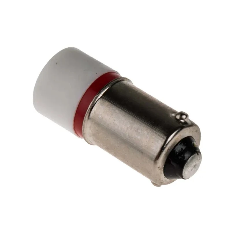RS PRO Red Indicator Lamp Single Chip 230V AC BA9 Base 10mm Diameter 205-763