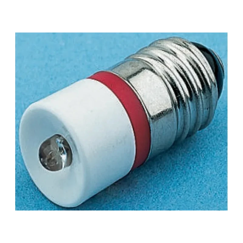 RS PRO Red Indicator Lamp Single Chip, 28 V AC/DC, E10 Base, 10 mm Diameter 204-827