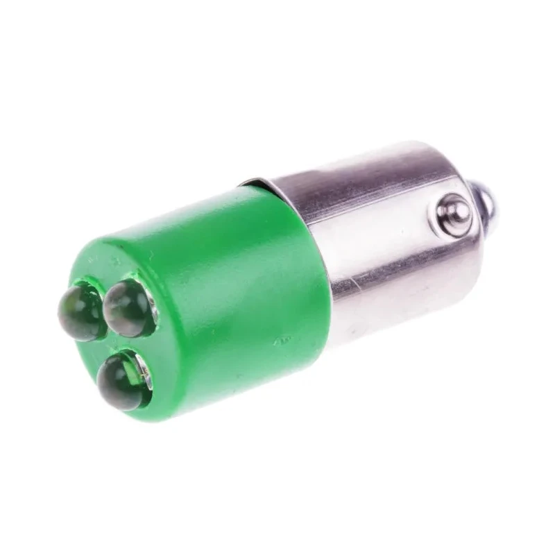 RS PRO Green Panel Mount Indicator 230V AC 3mA Prominent Bezel 25mm Length 205-820