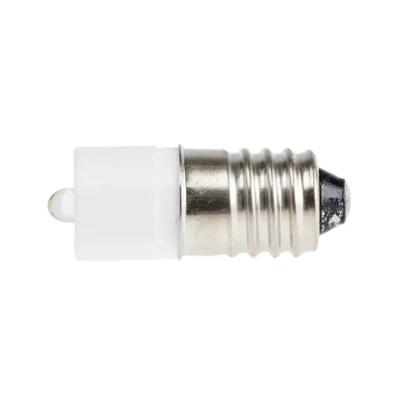 RS PRO White Indicator Lamp Single Chip, E10 Base, 10 mm Diameter, 60 V AC/DC 204-833