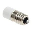 RS PRO White Indicator Lamp Single Chip, E10 Base, 10 mm Diameter, 60 V AC/DC 204-833