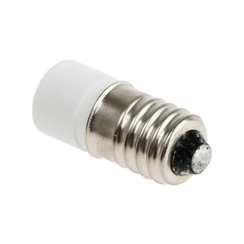 RS PRO White Indicator Lamp Single Chip, E10 Base, 10 mm Diameter, 60 V AC/DC 204-833