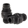 Legris Pneumatic Fitting LF3000 Series Male/Female Push-In 8mm Tube Connector Nickel Finish LF3000