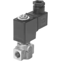 Festo Pneumatic Solenoid Valve 2/2 Closed Monostable Electric 24V High Alloy Stainless Steel VZWD-L-M22C-M-G14-40-V-1P4-8-R1