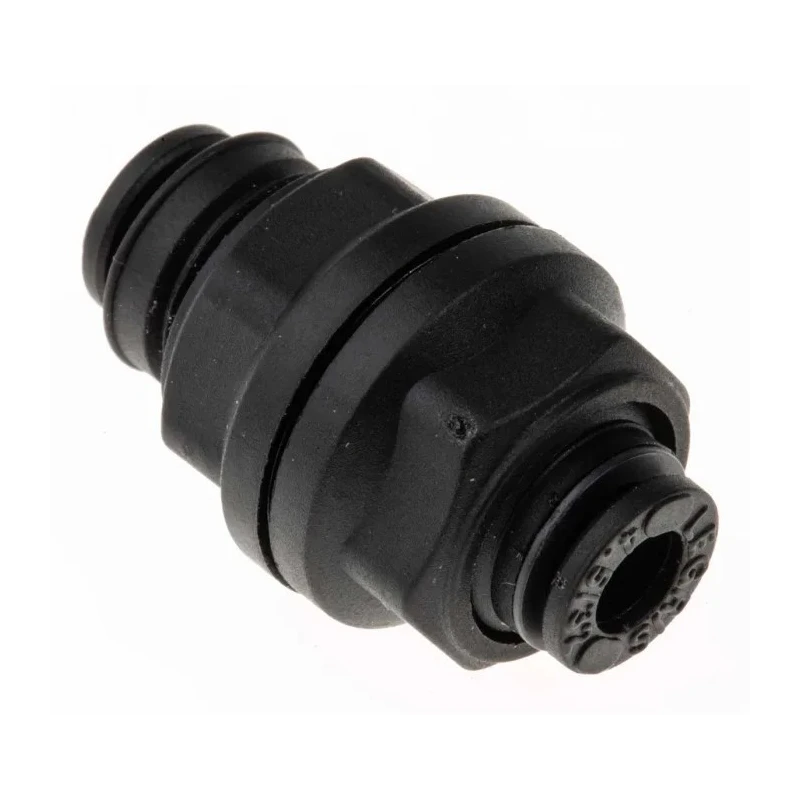 Legris Pneumatic Fitting LF3000 Series Male/Female Push In 4 mm Technical Polymer 20 bar 80°C Nickel Finish LF3000